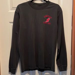 Ultra Cotton , long sleeve , black t-shirt